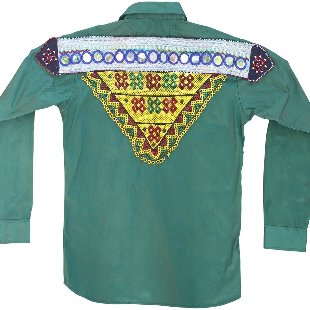 Embellished Ethnic Tie-Dye Top - Picture 10 of 16